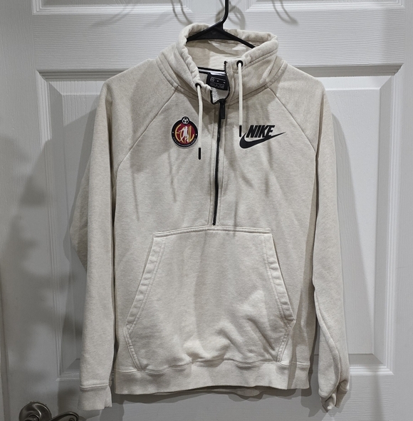 Nike Quarter Zip Oatmeal Medium - Picture 2 of 11